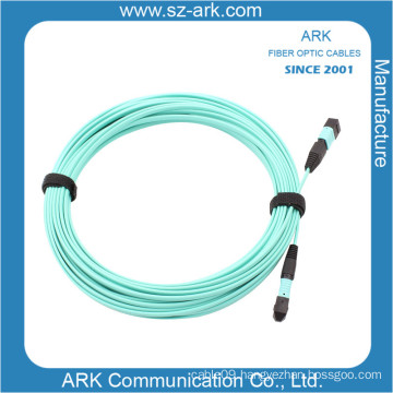 Om3 Ribbon Aqual Cable with MPO Connector for 40g Transmisson